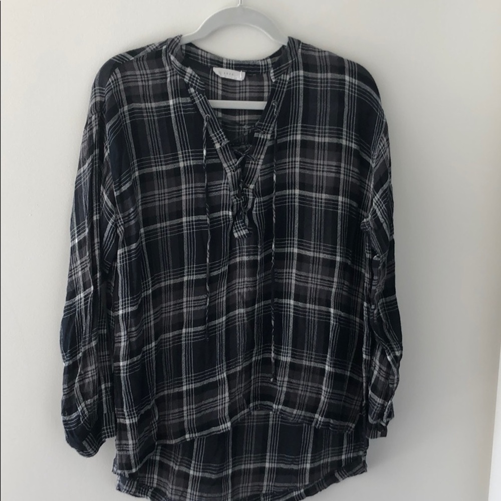 Lush Flannel Tunic